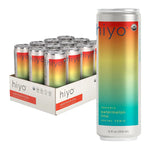 Hiyo Non-Alc Functional Seltzer, Adaptogens & Nootropics, 12 fl oz, 12pk